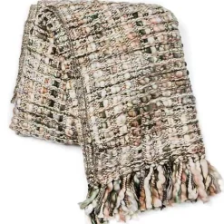 MacKenzie-Childs Cobblestone Basket Weave Throw< Pillows, Throws, & Cushions|Room Accents