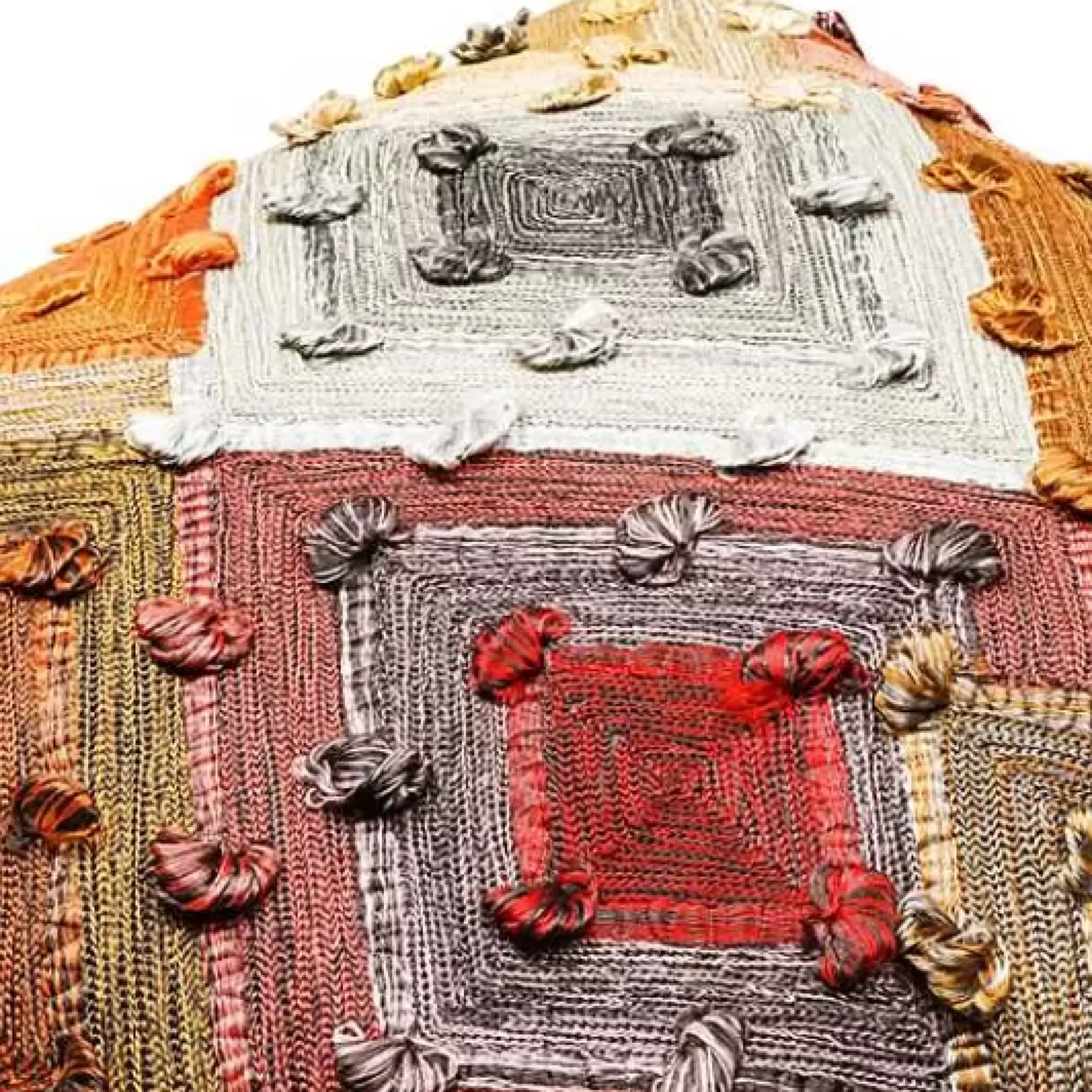MacKenzie-Childs Cobblestone Diamond Throw Pillow< Pillows, Throws, & Cushions