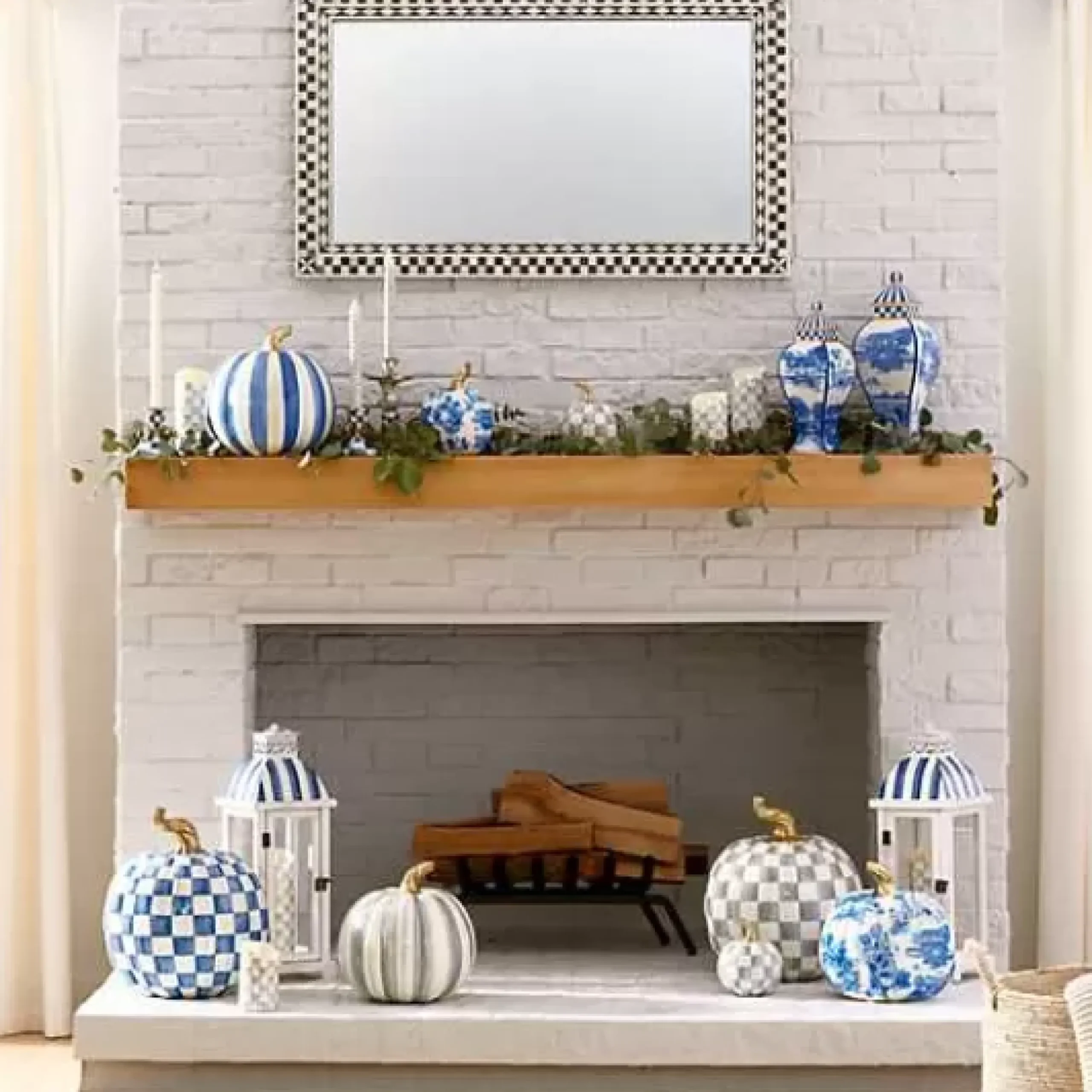 MacKenzie-Childs Cobblestone Wall Mirror< Room Accents