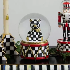 MacKenzie-Childs Courtly Bear Snow Globe< Room Accents