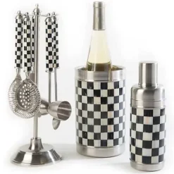 MacKenzie-Childs Courtly Check 3260 Bar Tool Set< Drinkware|Bar Entertaining