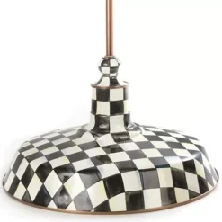 MacKenzie-Childs Courtly Check 18 Barn Pendant Lamp< Lighting