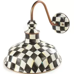 MacKenzie-Childs Courtly Check 12 Barn Sconce< Lighting
