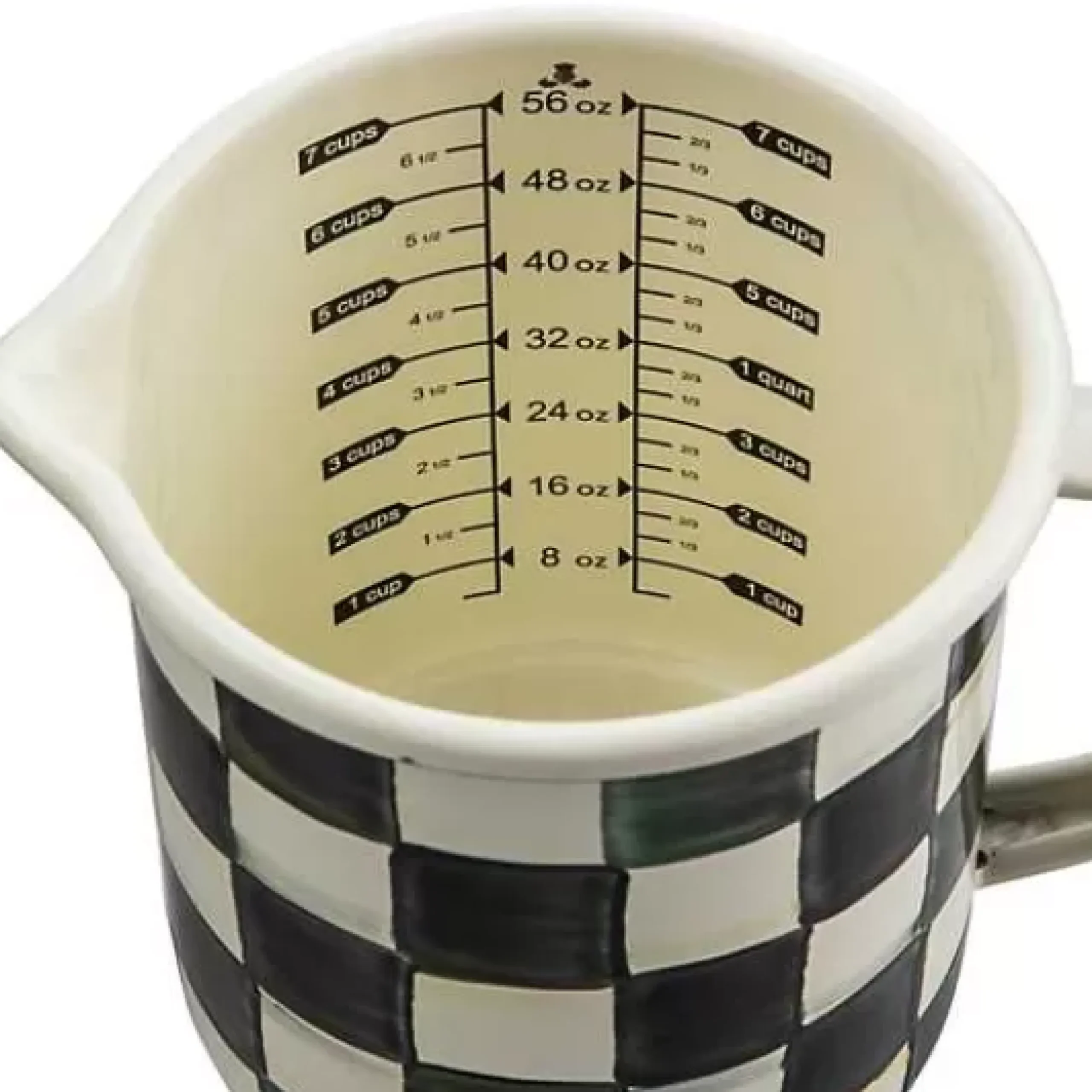 MacKenzie-Childs Courtly Check 7 Cup Measuring Cup< Kitchen Utensils & Tools