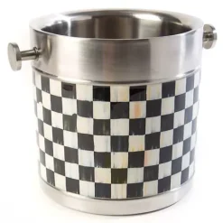 MacKenzie-Childs Courtly Check 3260 Ice Bucket< Drinkware|Bar Entertaining