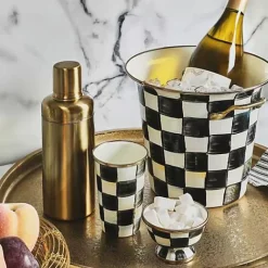MacKenzie-Childs Courtly Check 10 Ounce Tumbler< Drinkware|Bar Entertaining