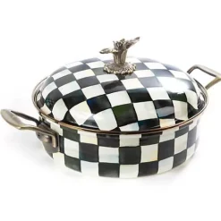 MacKenzie-Childs Courtly Check 5 Quart Casserole< Cookware & Bakeware