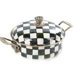 MacKenzie-Childs Courtly Check 3 Quart Casserole< Cookware & Bakeware