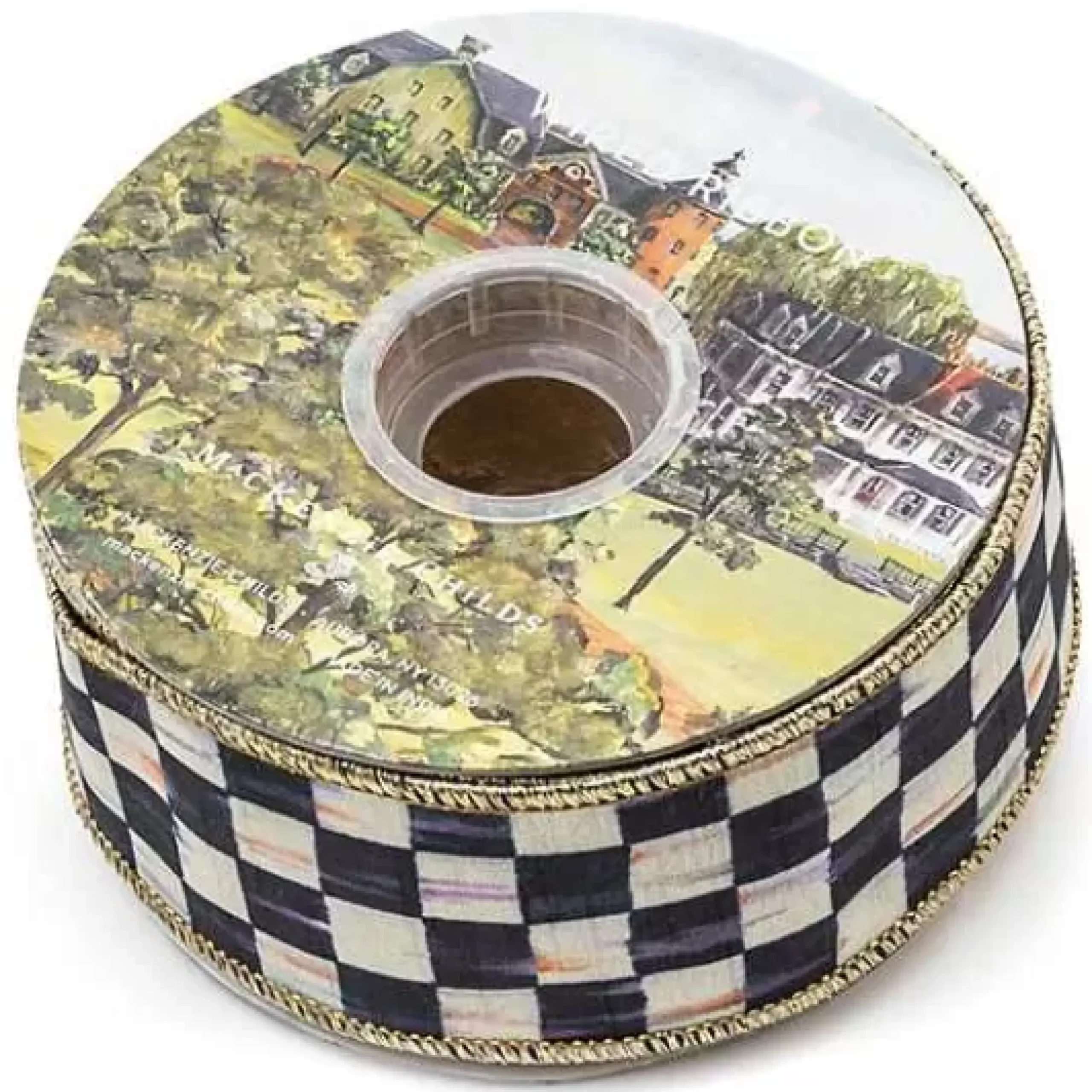 MacKenzie-Childs Courtly Check 2 Ribbon< Holiday|Finishing Touches