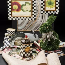 MacKenzie-Childs Courtly Check 1 Ribbon< Holiday|Finishing Touches