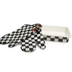 MacKenzie-Childs Courtly Check Baking Set< Cookware & Bakeware