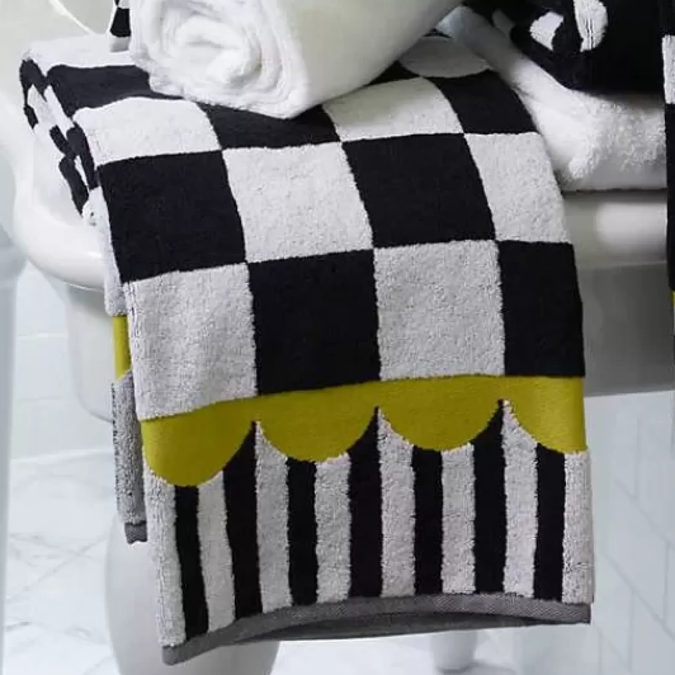 MacKenzie-Childs Courtly Check Bath Towel< Bath & Bath Accessories