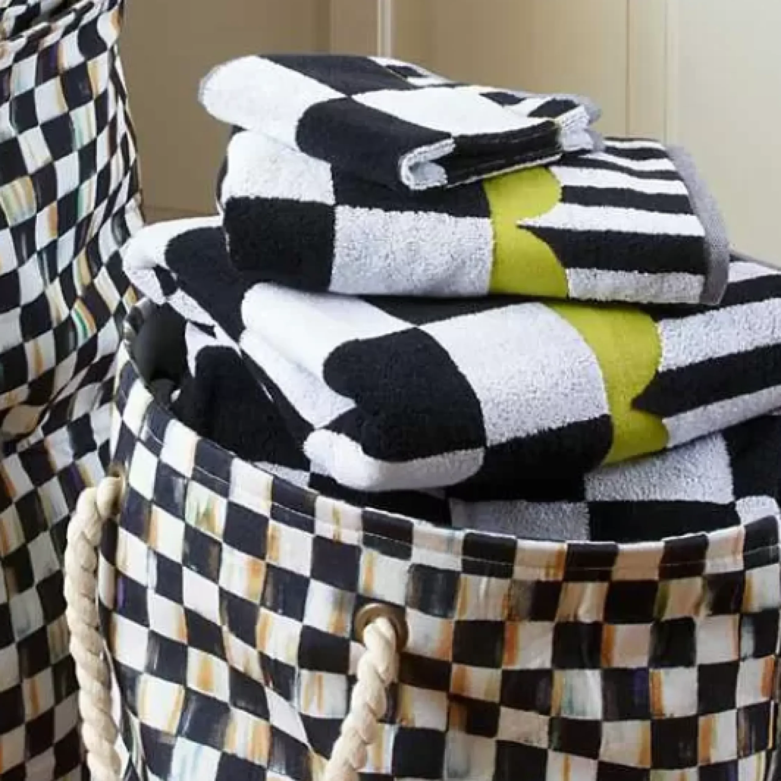 MacKenzie-Childs Courtly Check Bath Towel< Bath & Bath Accessories