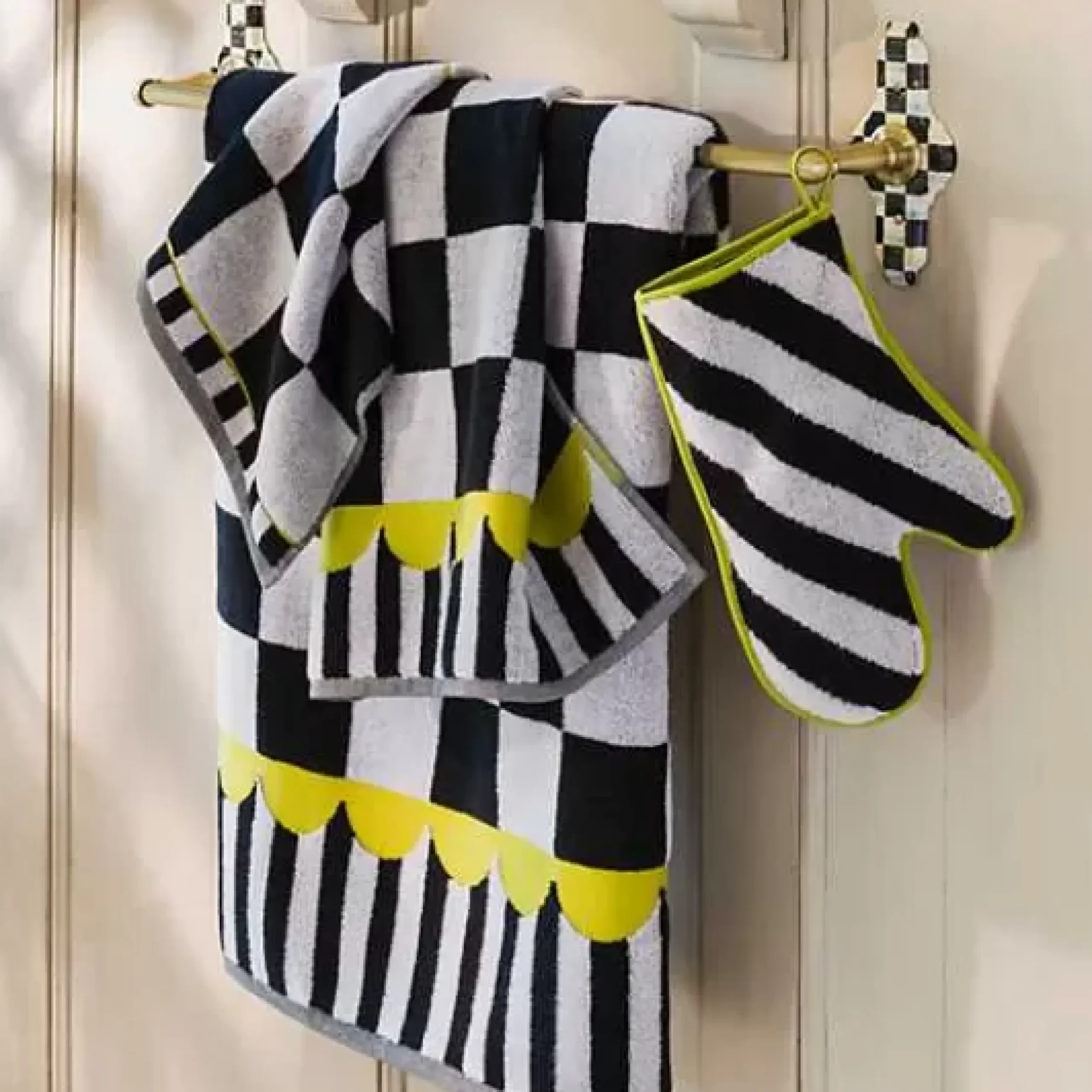 MacKenzie-Childs Courtly Check Bath Towel< Bath & Bath Accessories