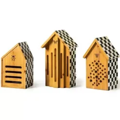 MacKenzie-Childs Courtly Check Bee House< Spring|Outdoor