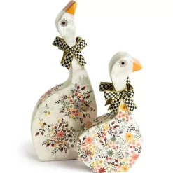 MacKenzie-Childs Courtly Check Bee Magnets, Set of 2< Finishing Touches|Room Accents