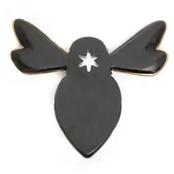 MacKenzie-Childs Courtly Check Bee Wall Decor< Spring|Room Accents