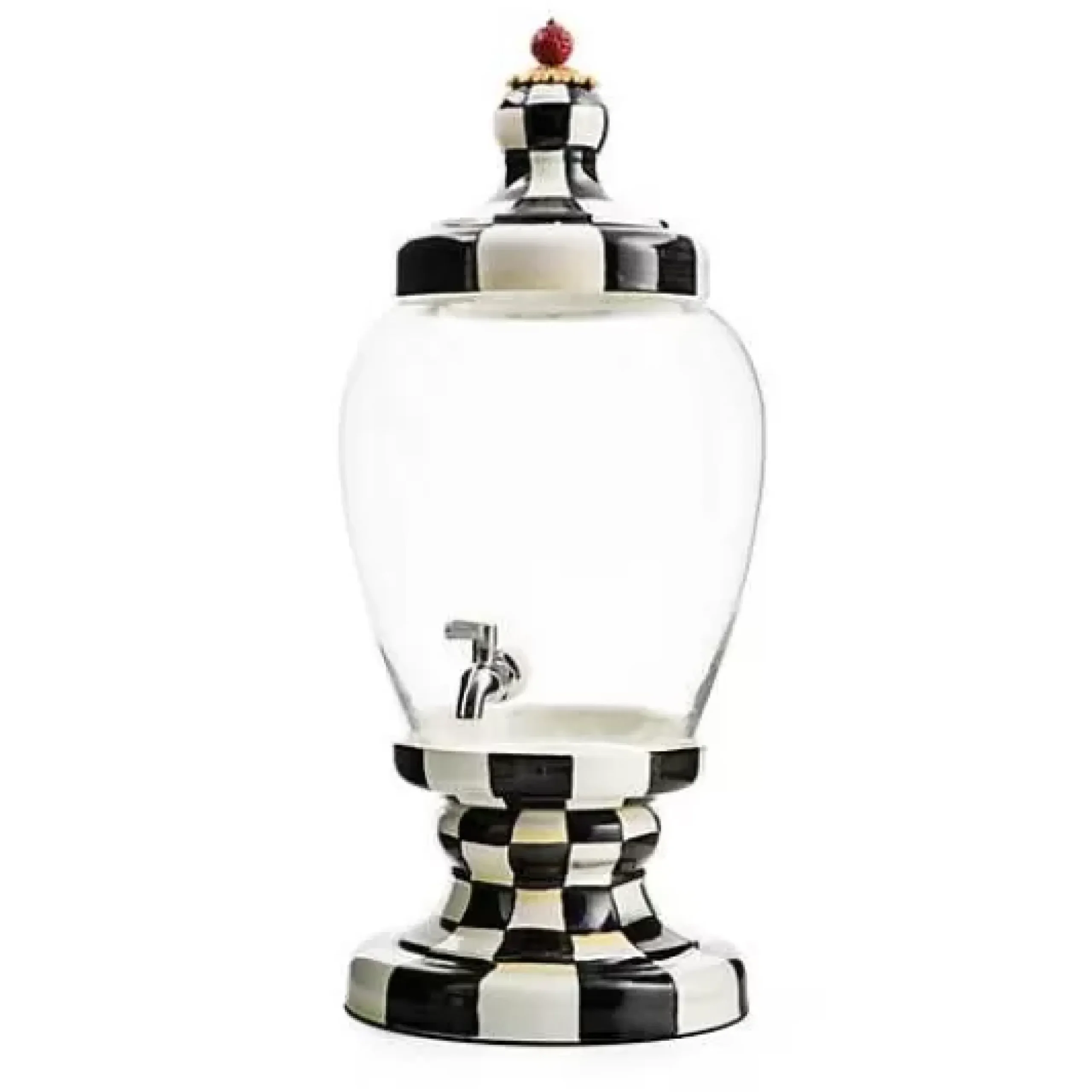 MacKenzie-Childs Courtly Check Beverage Hostess< Fall Entertaining|Drinkware