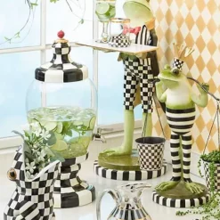 MacKenzie-Childs Courtly Check Beverage Hostess< Fall Entertaining|Drinkware