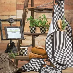 MacKenzie-Childs Courtly Check Bistro Potholder< Kitchen & Table Linens