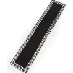 MacKenzie-Childs Courtly Check Black Table Runner< Kitchen & Table Linens