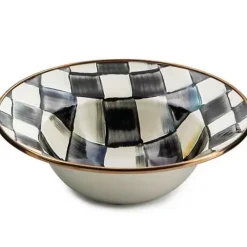 MacKenzie-Childs Courtly Check Breakfast Bowl< Dinnerware & Flatware