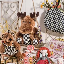 MacKenzie-Childs Courtly Check Carryall< Accessories