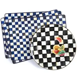 MacKenzie-Childs Courtly Check Charger/Plate< Dinnerware & Flatware
