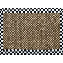 MacKenzie-Childs Courtly Check Chunky Sisal 2' x 3' Rug< Rugs