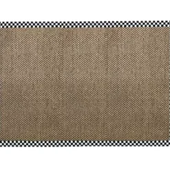 MacKenzie-Childs Courtly Check Chunky Sisal Rug 6' x 9' Rug< Rugs