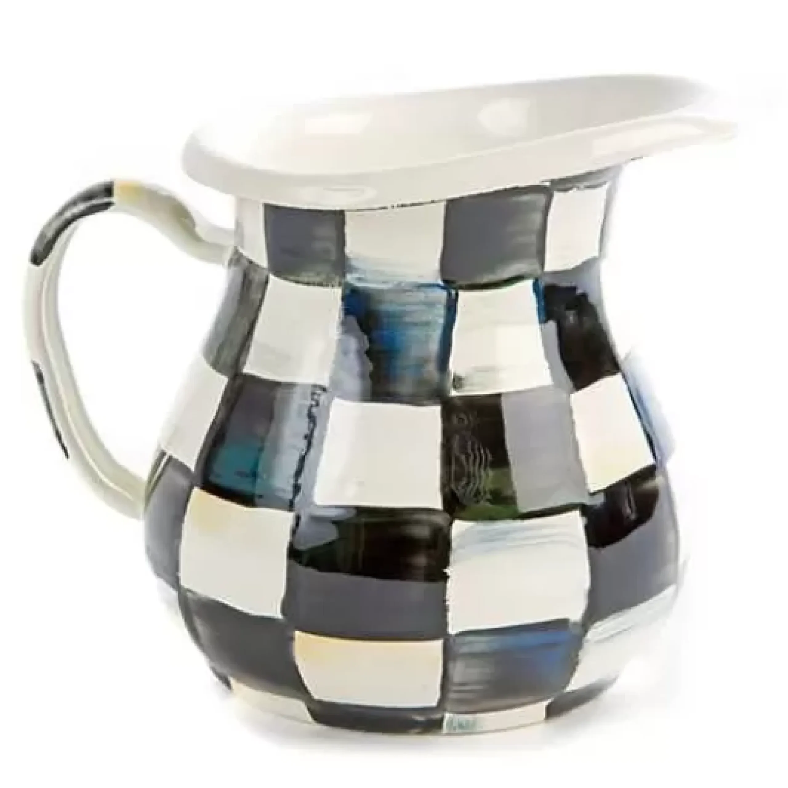 MacKenzie-Childs Courtly Check Creamer< The Coffee Shop|Serveware