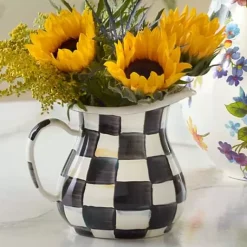 MacKenzie-Childs Courtly Check Creamer< The Coffee Shop|Serveware