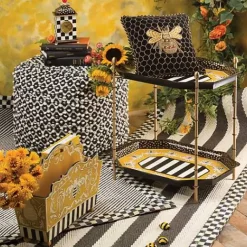MacKenzie-Childs Courtly Check Desk Clock< Room Accents