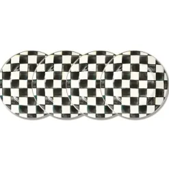 MacKenzie-Childs Courtly Check Dinner Plates, Set of 4< Kitchen & Dining Sets|Fall Entertaining