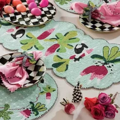 MacKenzie-Childs Courtly Check Egg Plate< Easter|Spring
