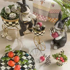 MacKenzie-Childs Courtly Check Egg Plate< Easter|Spring
