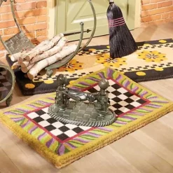 MacKenzie-Childs Courtly Check Entrance Mat< Outdoor|Rugs