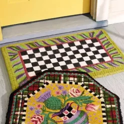 MacKenzie-Childs Courtly Check Entrance Mat< Outdoor|Rugs
