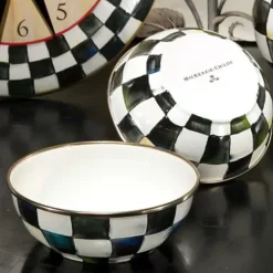 MacKenzie-Childs Courtly Check Everyday Bowl< Bar Entertaining|Dinnerware & Flatware
