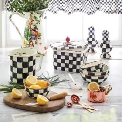 MacKenzie-Childs Courtly Check Everyday Bowl< Bar Entertaining|Dinnerware & Flatware