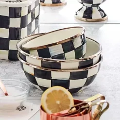 MacKenzie-Childs Courtly Check Everyday Bowl< Bar Entertaining|Dinnerware & Flatware