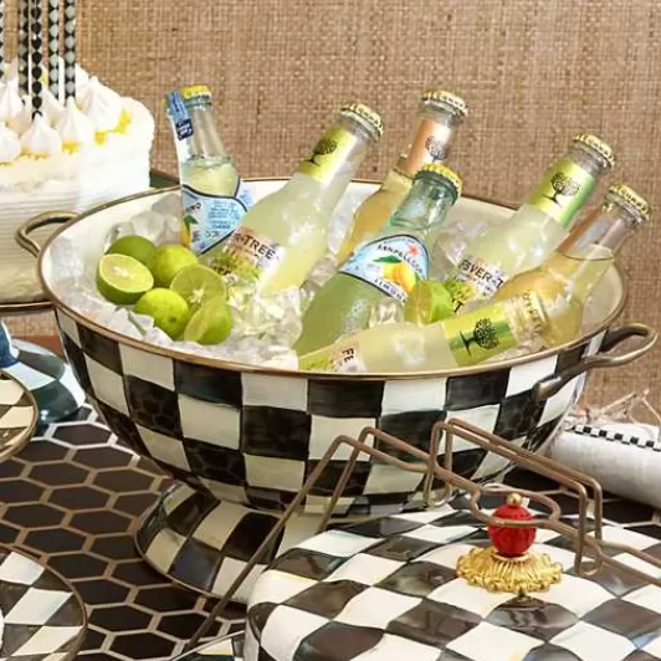 MacKenzie-Childs Courtly Check Everything Bowl< Bar Entertaining|Serveware