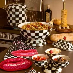 MacKenzie-Childs Courtly Check Everything Bowl< Bar Entertaining|Serveware