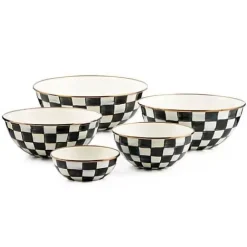 MacKenzie-Childs Courtly Check Extra Large Everyday Bowl< Serveware
