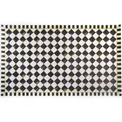 MacKenzie-Childs Courtly Check Floor Mat - 3' x 5'< Rugs