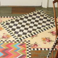 MacKenzie-Childs Courtly Check Floor Mat - 2' x 3'< Rugs