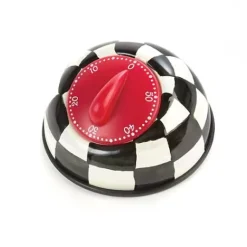 MacKenzie-Childs Courtly Check Kitchen Timer< Kitchen Utensils & Tools