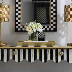MacKenzie-Childs Courtly Check Lacquer Tray< Room Accents