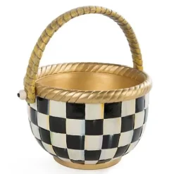 MacKenzie-Childs Courtly Check Large Basket< Easter|Spring