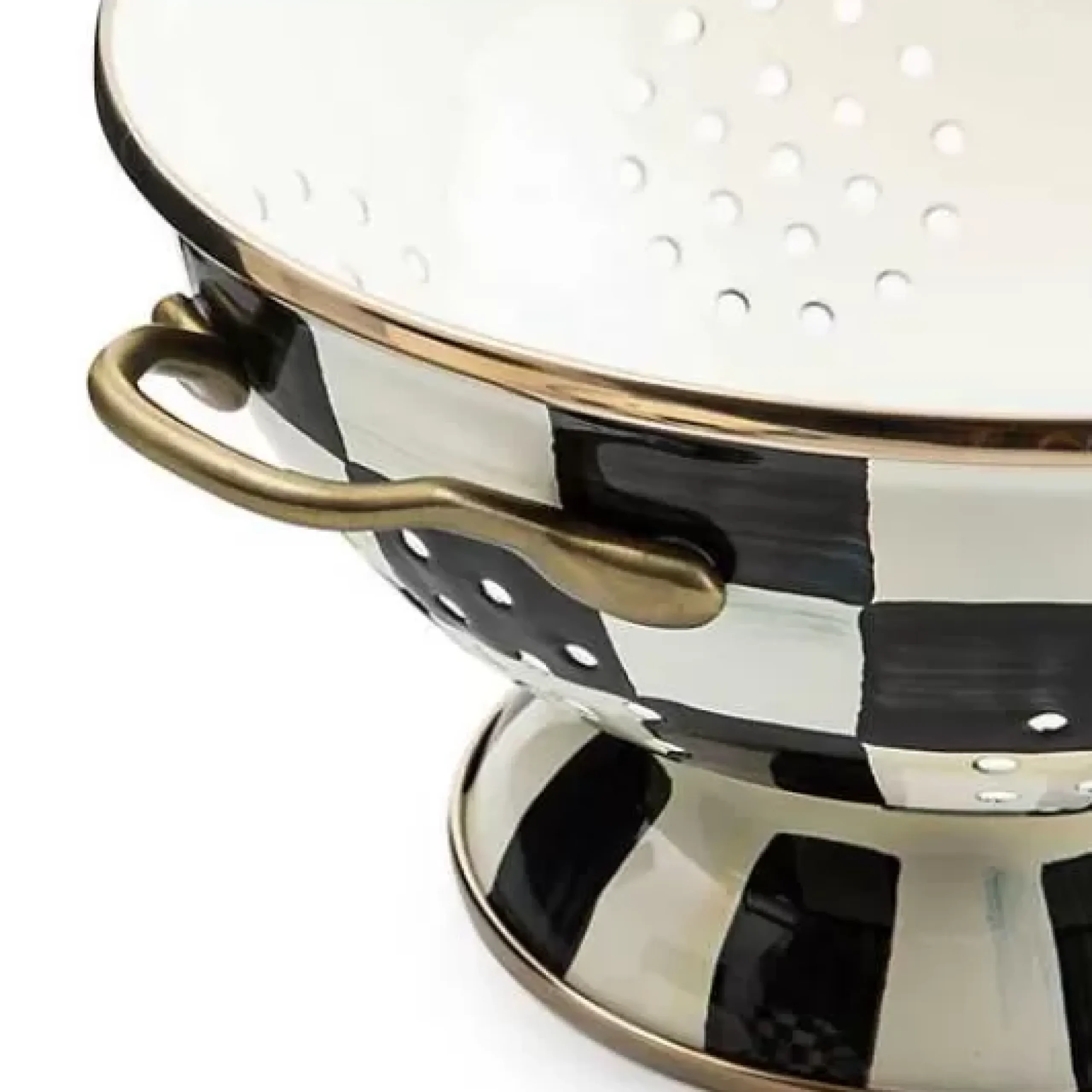 MacKenzie-Childs Courtly Check Large Colander< Kitchen Utensils & Tools